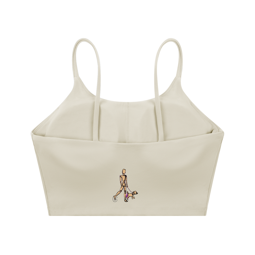 Spaghetti Strap Yoga Sports Bra