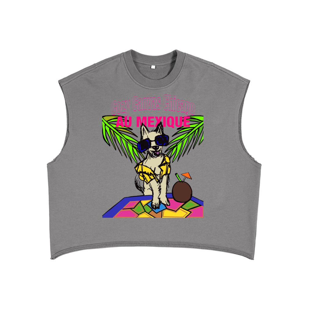 French Terry Boxy Tank Top