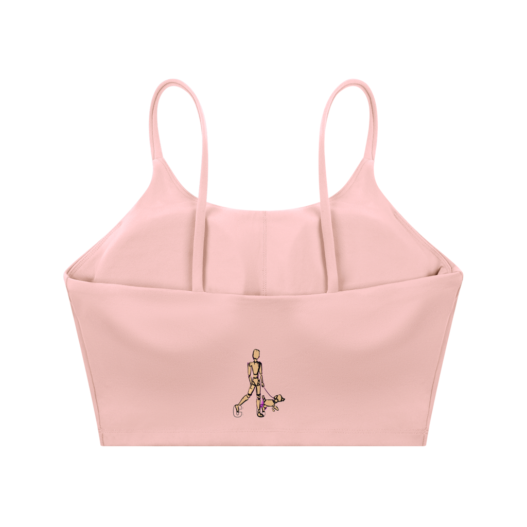 Spaghetti Strap Yoga Sports Bra