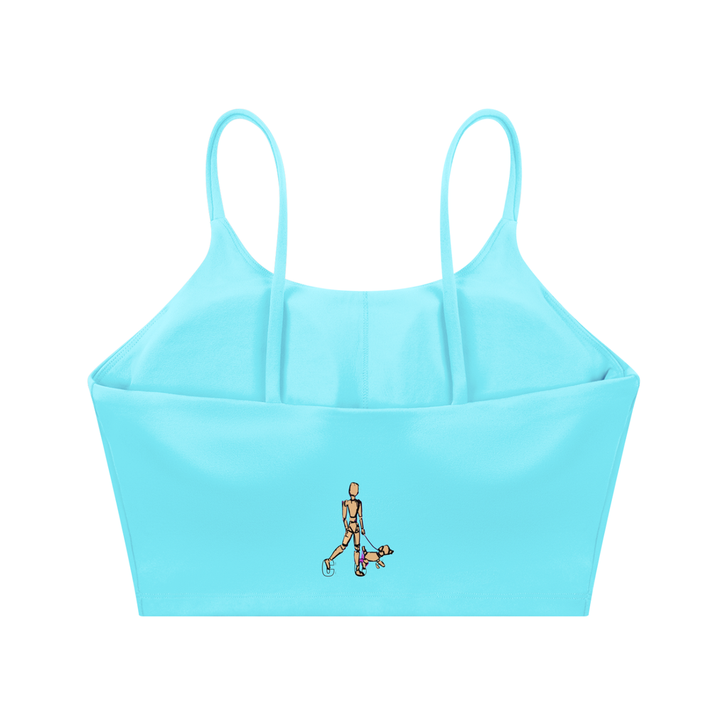 Spaghetti Strap Yoga Sports Bra