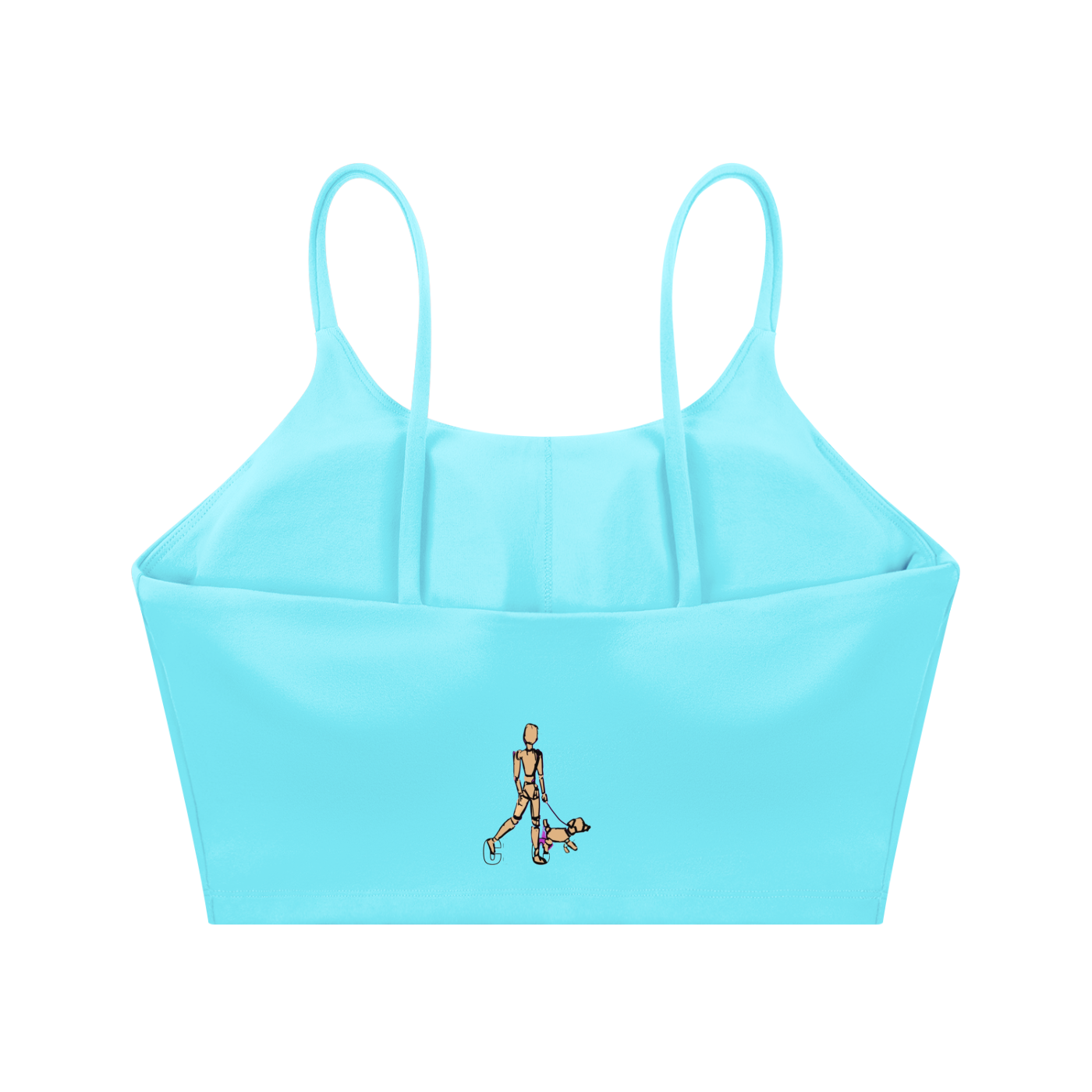 Spaghetti Strap Yoga Sports Bra