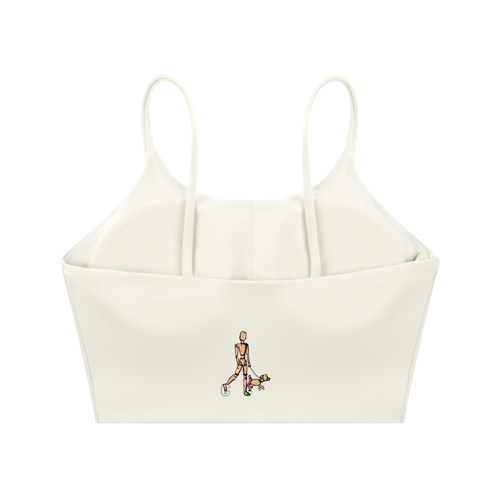 Spaghetti Strap Yoga Sports Bra