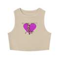 Women's Tight Crewneck Crop Tank Top