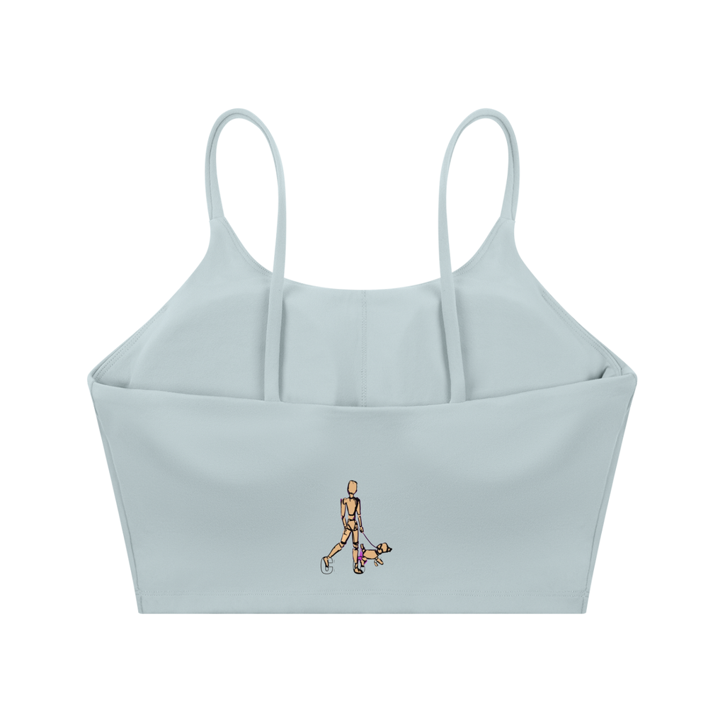 Spaghetti Strap Yoga Sports Bra