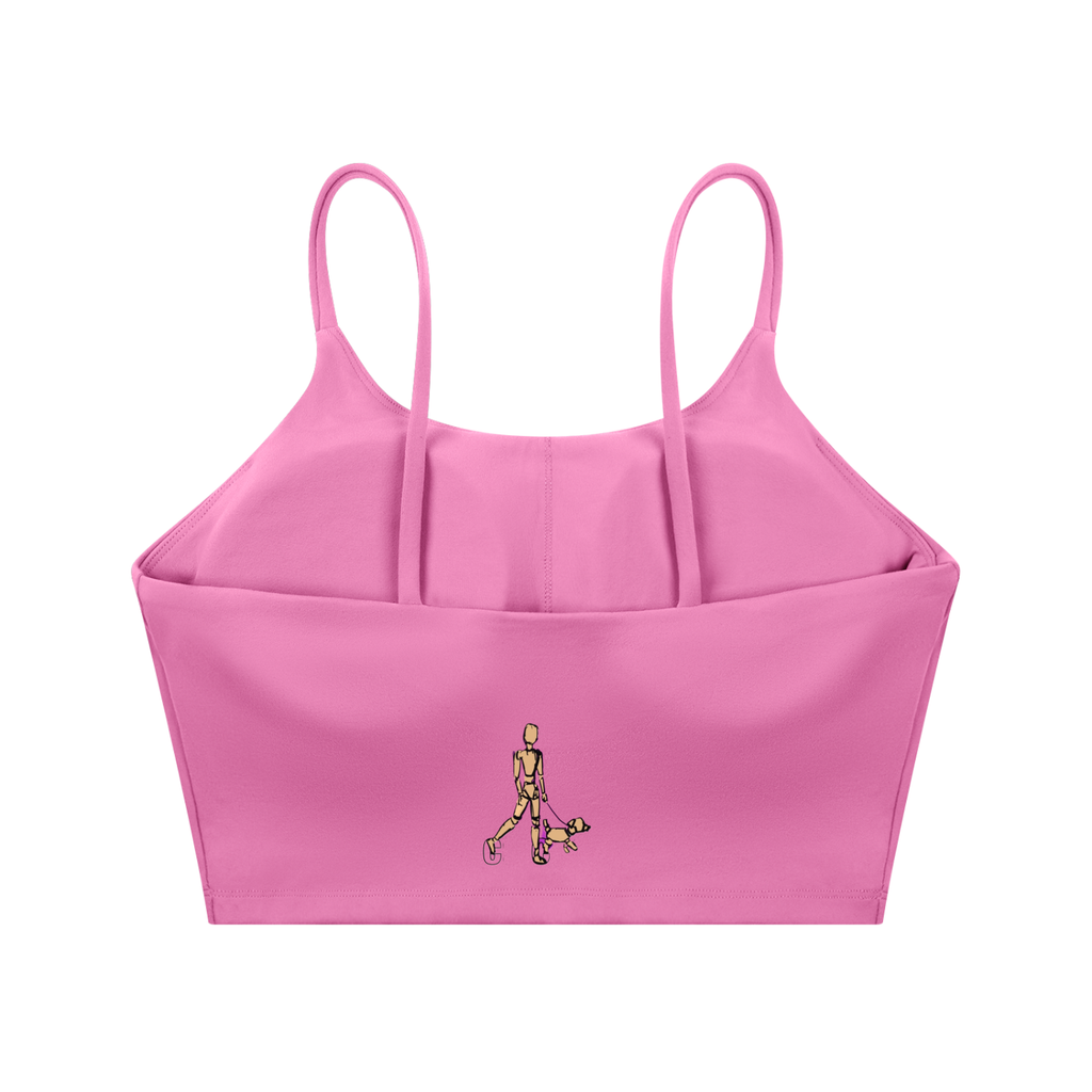 Spaghetti Strap Yoga Sports Bra