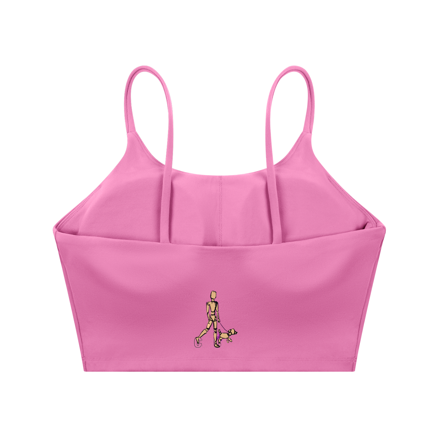 Spaghetti Strap Yoga Sports Bra